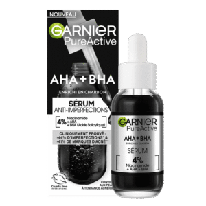 garnier s.active serum charbon aha bha