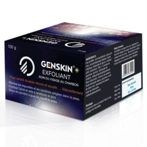 genskin exfoliant creme visage charbon 100g