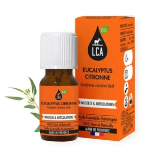 lca huile essentielle eucalyptus citronne 10ml bio