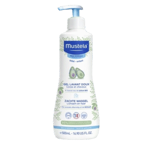 mustela gel lavant doux cheveux corps 500ml
