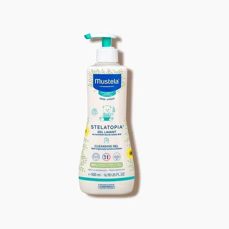 mustela stelatopia gel lavant 500ml