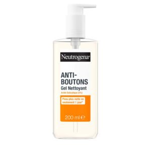 neutrogena gel nettoyant anti boutons 200ml