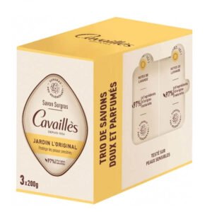 roge cavailles savon jardin original lot 3+1 200g ch
