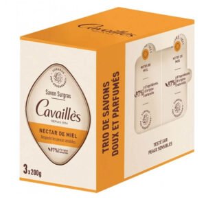 roge cavailles savon nectar miel lot 3 200g