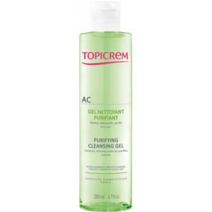 topicrem ac gel nettoyant purifiant 200ml