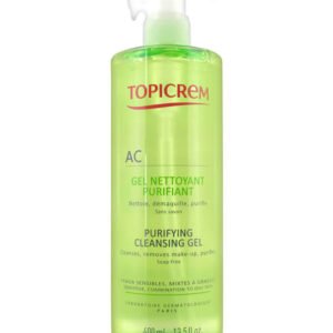 topicrem ac gel nettoyant purifiant 400ml