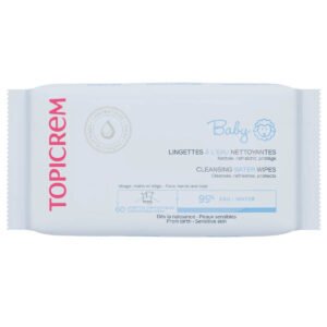 topicrem bb lingettes a eau nettoyant bt/60