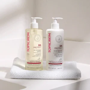 topicrem lait corp 500ml+gel nettoyant 500ml